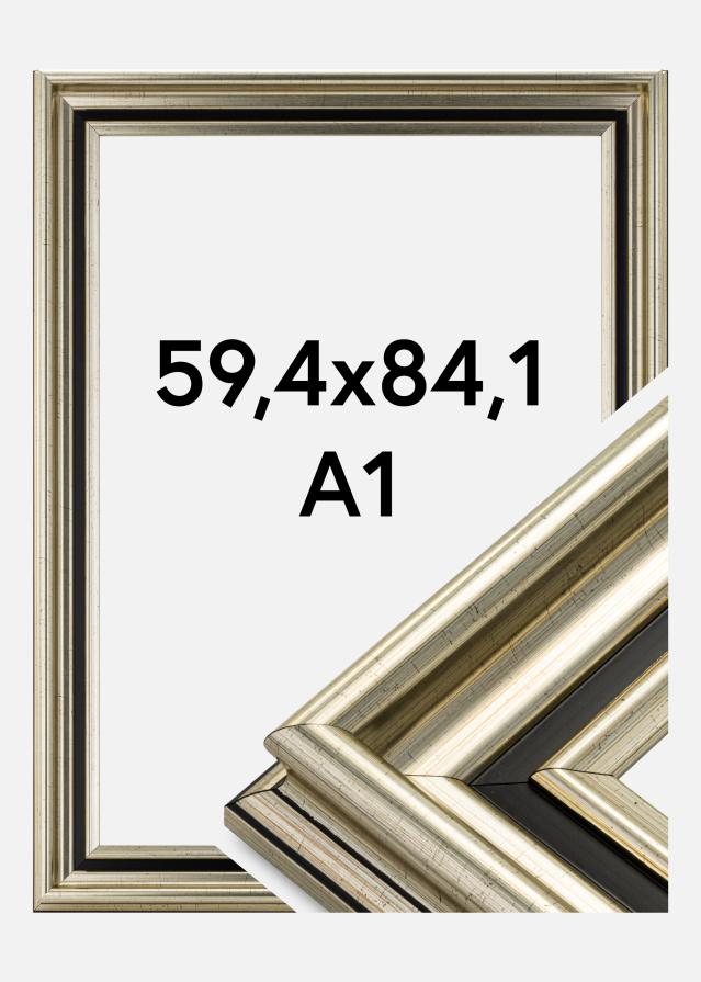 Ramverkstad Fotolijst Gysinge Premium Zilver 59,4x84,1 cm (A1)