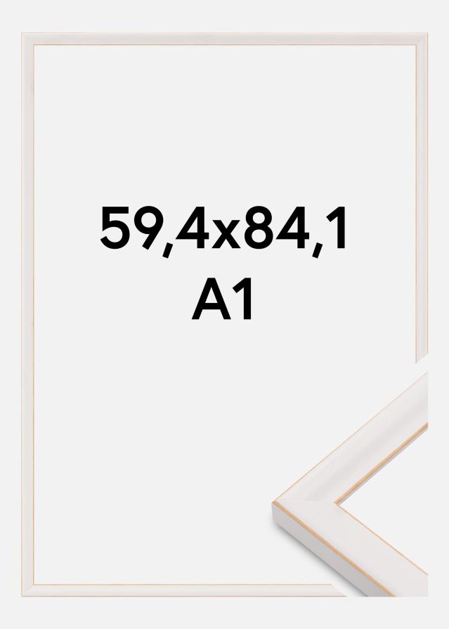 Jämtlands Ramfabrik Fotolijst Marie Claire Acrylglas Wit 59,4x84,1 cm (A1)