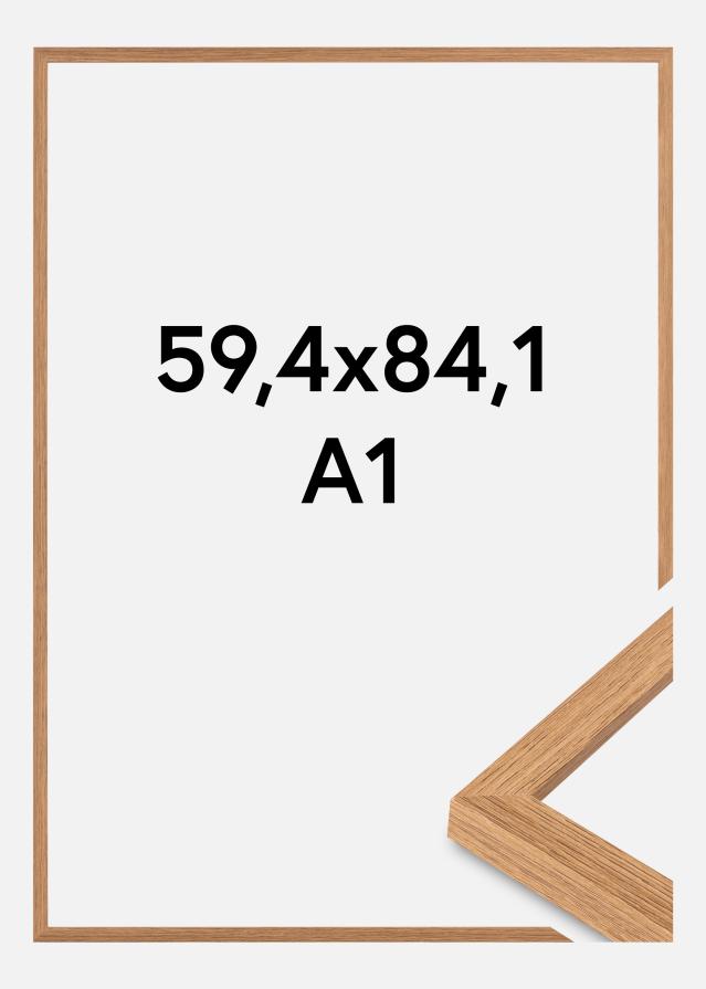 BGA Fotolijst Modern Acrylglas Teak 59,4x84cm (A1)