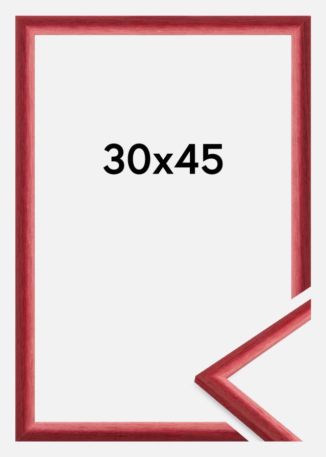 Jämtlands Ramfabrik Fotolijst Cornwall Acrylglas Donkerrood 30x45 cm