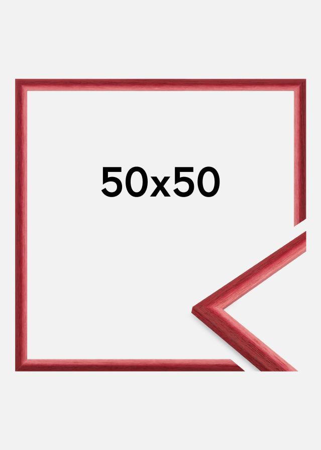 Jämtlands Ramfabrik Fotolijst Cornwall Acrylglas Donkerrood 50x50 cm