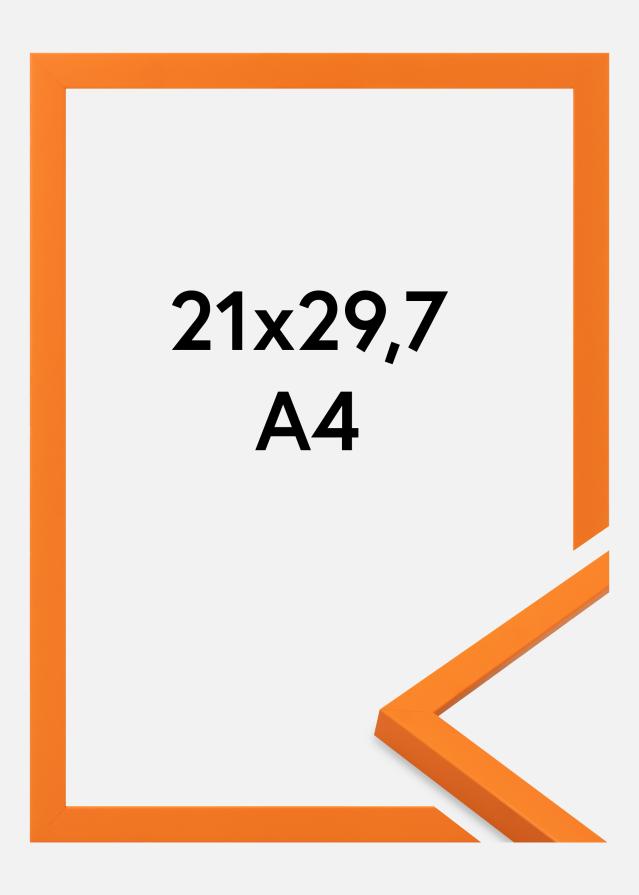 Jämtlands Ramfabrik Fotolijst Kent Acrylglas Oranje 21x29,7 cm (A4)