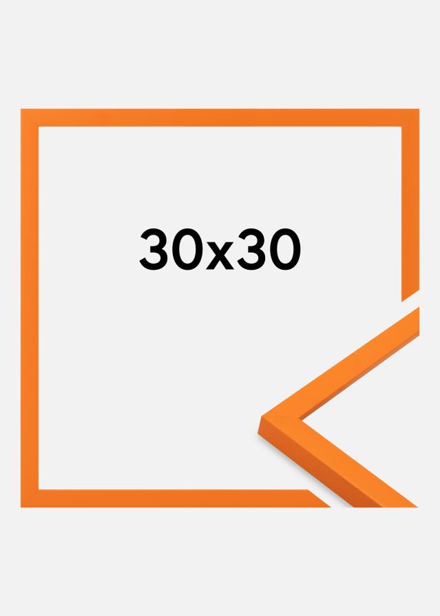 Jämtlands Ramfabrik Fotolijst Kent Acrylglas Oranje 30x30 cm