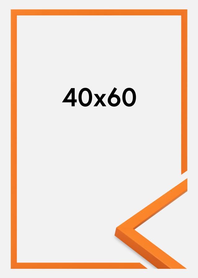 Jämtlands Ramfabrik Fotolijst Kent Acrylglas Oranje 40x60 cm