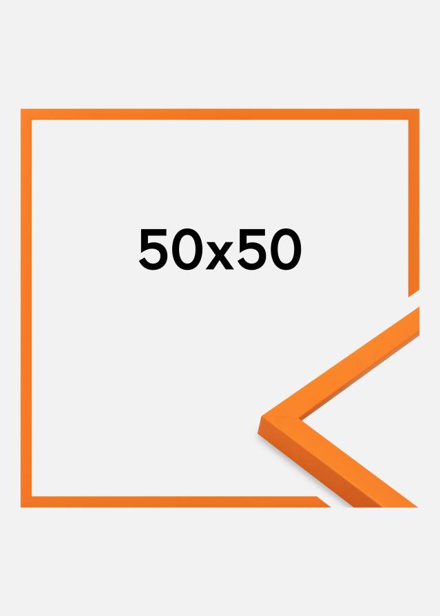 Jämtlands Ramfabrik Fotolijst Kent Acrylglas Oranje 50x50 cm