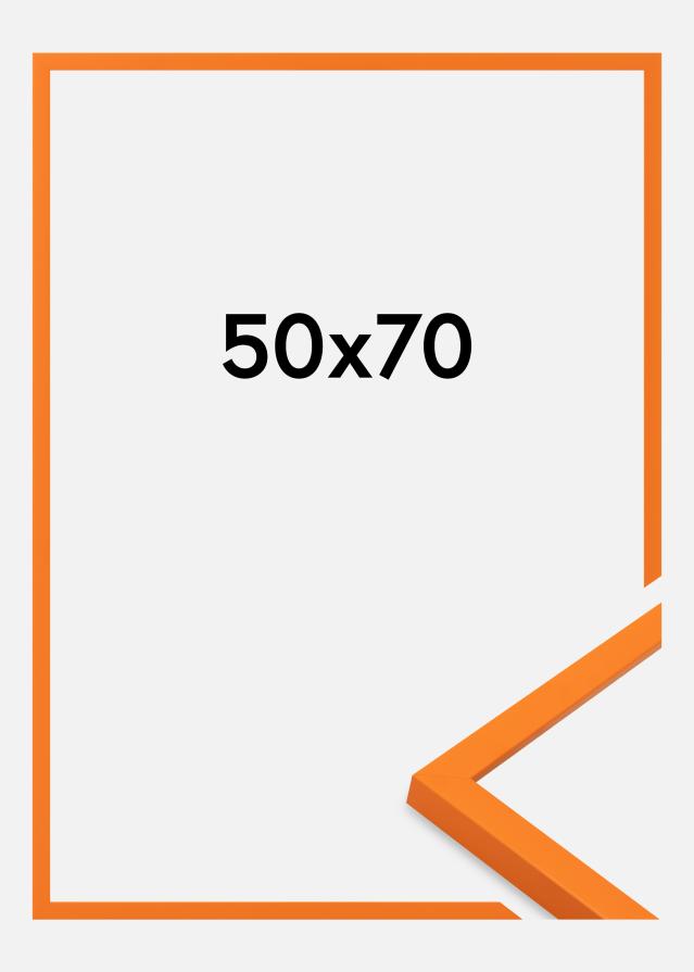 Jämtlands Ramfabrik Fotolijst Kent Acrylglas Oranje 50x70 cm