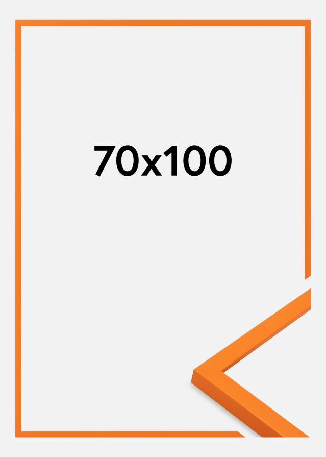 Jämtlands Ramfabrik Fotolijst Kent Acrylglas Oranje 70x100 cm