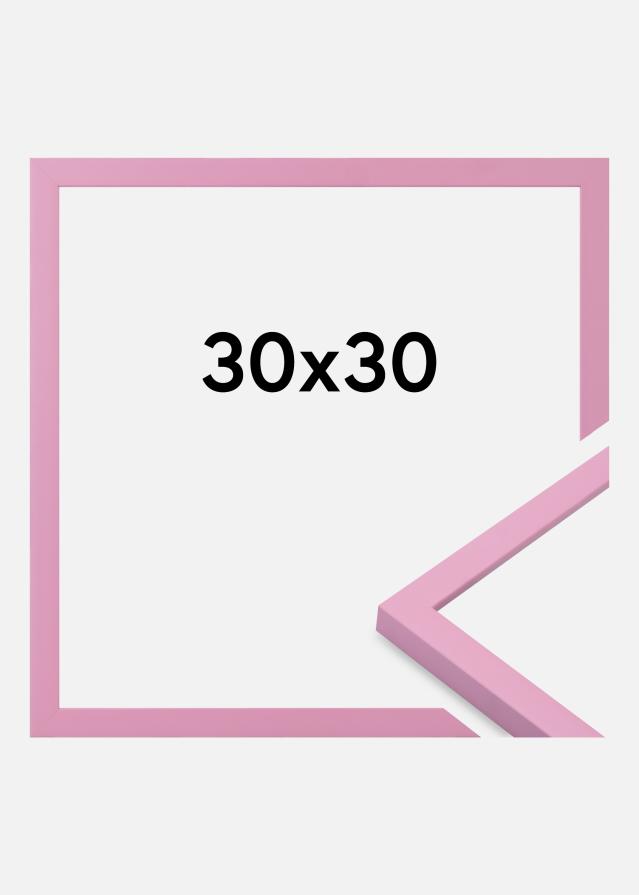 Jämtlands Ramfabrik Fotolijst Kent Acrylglas Roze 30x30 cm