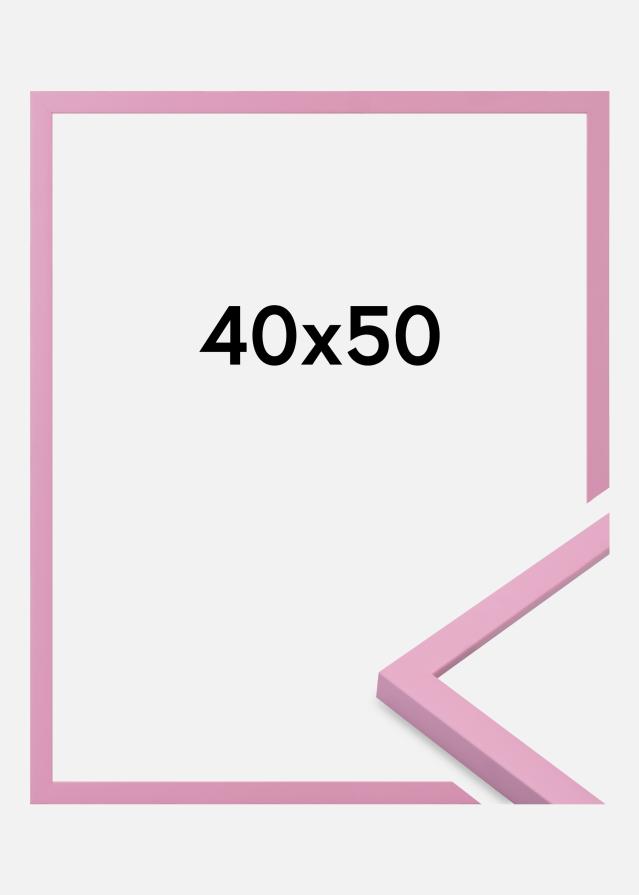 Jämtlands Ramfabrik Fotolijst Kent Acrylglas Roze 40x50 cm