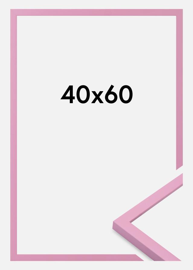 Jämtlands Ramfabrik Fotolijst Kent Acrylglas Roze 40x60 cm