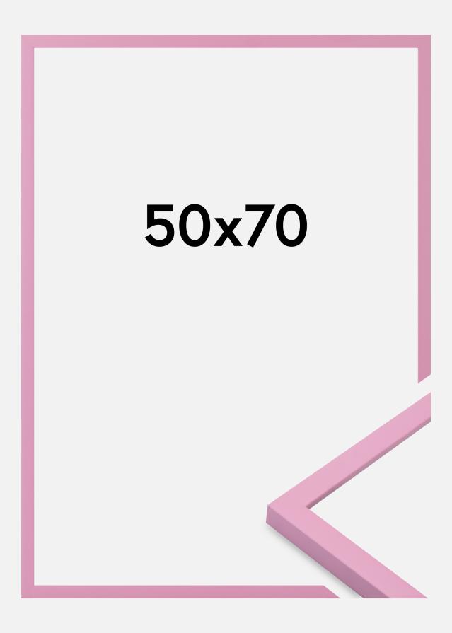 Jämtlands Ramfabrik Fotolijst Kent Acrylglas Roze 50x70 cm