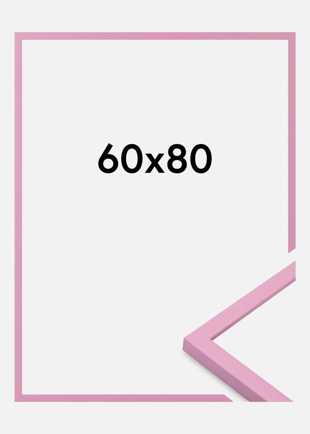 Jämtlands Ramfabrik Fotolijst Kent Acrylglas Roze 60x80 cm