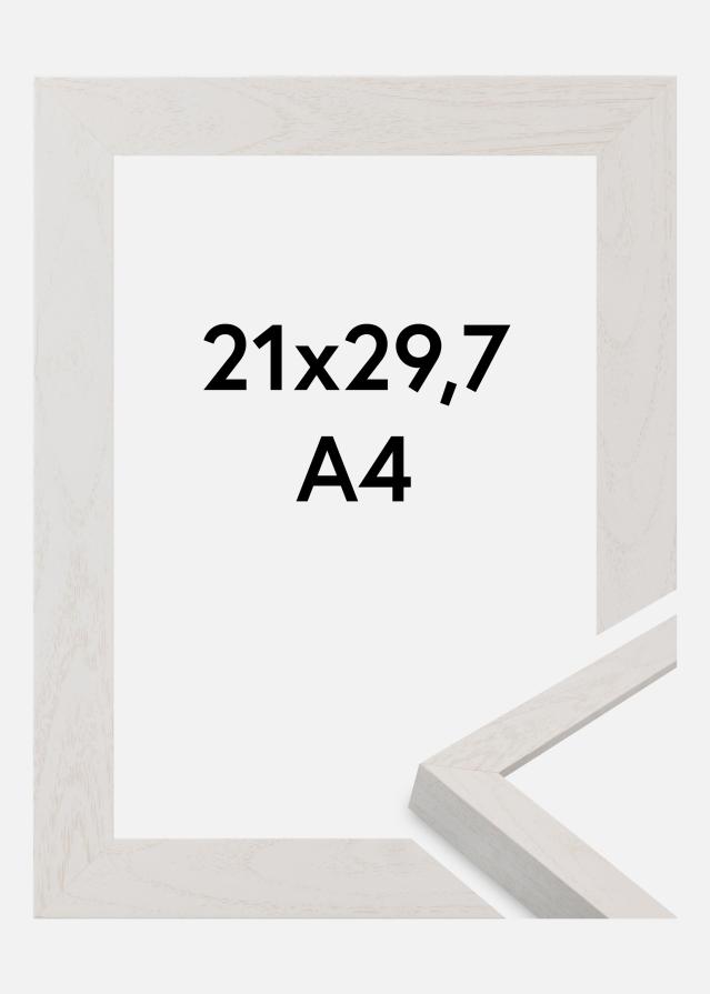 Jämtlands Ramfabrik Fotolijst Wells Acrylglas Wit 21x29,7 cm (A4)