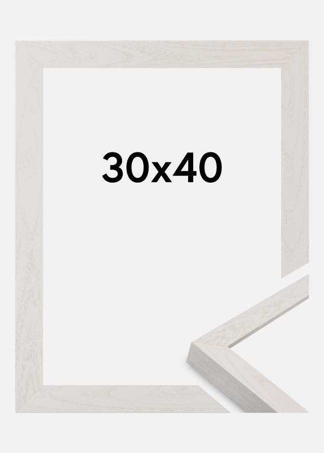 Jämtlands Ramfabrik Fotolijst Wells Acrylglas Wit 30x40 cm