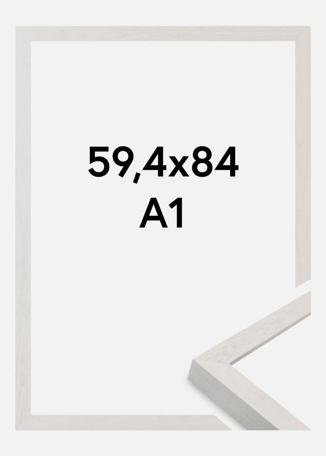 Jämtlands Ramfabrik Fotolijst Wells Acrylglas Wit 59,4x84 cm (A1)