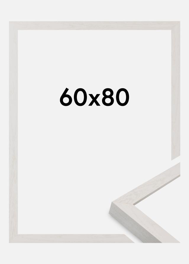 Jämtlands Ramfabrik Fotolijst Wells Acrylglas Wit 60x80 cm