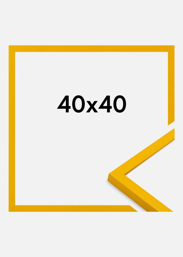 Jämtlands Ramfabrik Fotolijst Kent Acrylglas Goud 40x40 cm