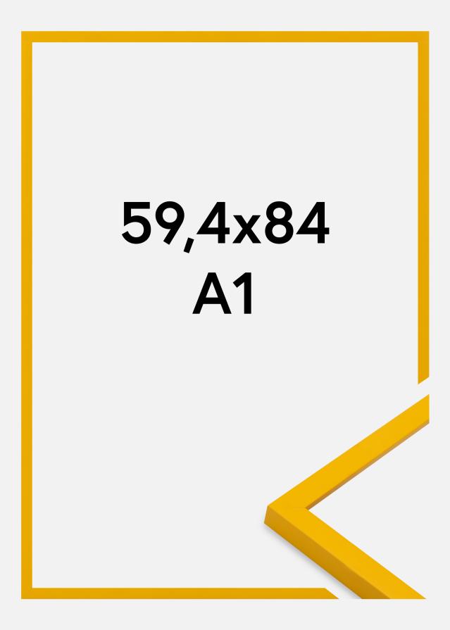 Jämtlands Ramfabrik Fotolijst Kent Acrylglas Goud 59,4x84 cm (A1)