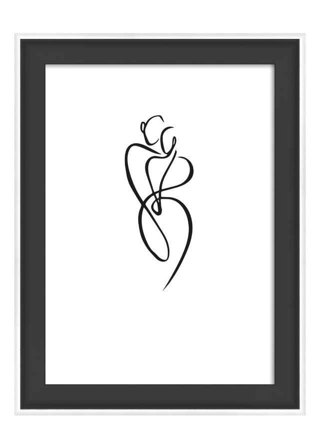 Walther Fotolijst Silhouette Zwart 10x15 cm