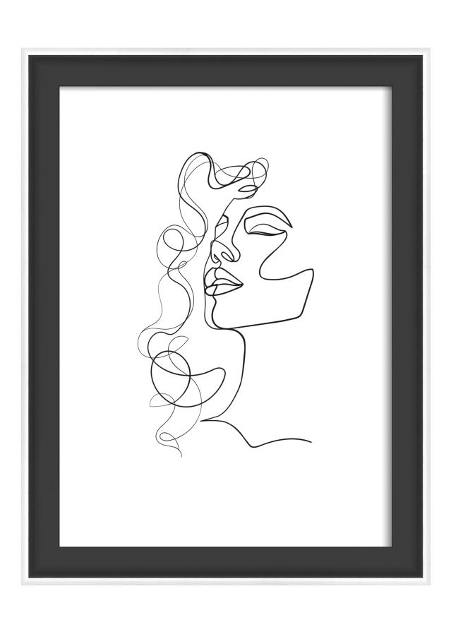 Walther Fotolijst Silhouette Zwart 13x18 cm