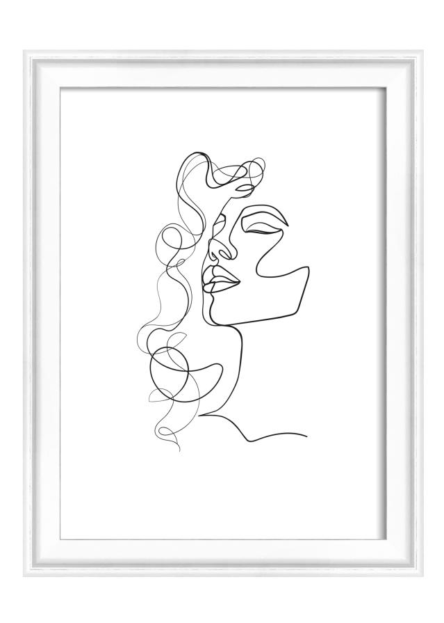 Walther Fotolijst Silhouette Wit 13x18 cm