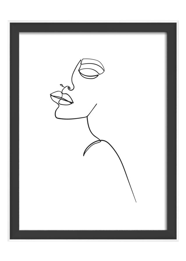 Walther Fotolijst Silhouette Zwart 15x20 cm