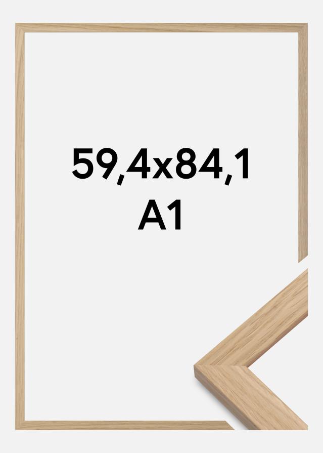 Galleri 1 Fotolijst Oak Wood Acrylglas 59,4x84,1 cm (A1)