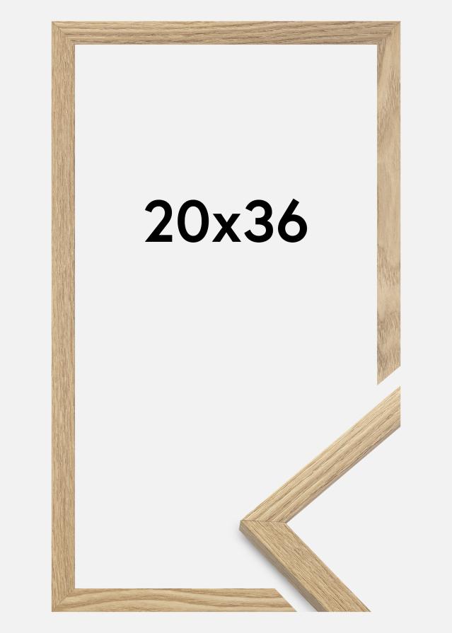 Jämtlands Ramfabrik Fotolijst Trendy Acrylglas Eikenhout 20x36 cm