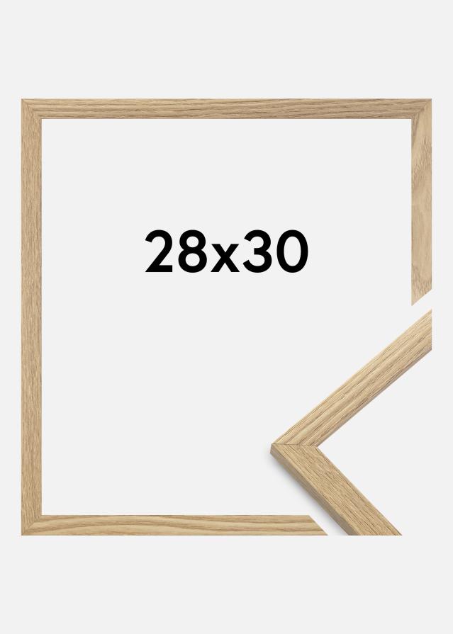 Jämtlands Ramfabrik Fotolijst Trendy Acrylglas Eikenhout 28x30 cm