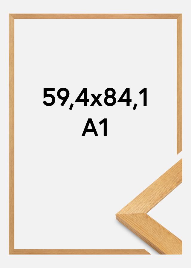 Jämtlands Ramfabrik Fotolijst Sandra Acrylglas Massive eik 59,4x84,1 cm (A1)