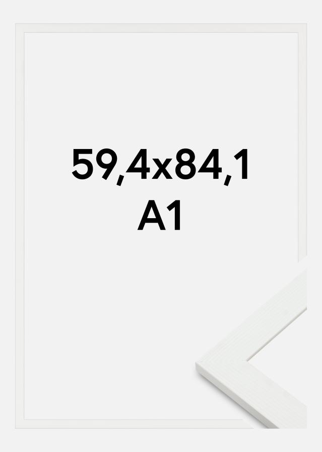 Jämtlands Ramfabrik Fotolijst Sandra Acrylglas Wit 59,4x84,1 cm (A1)