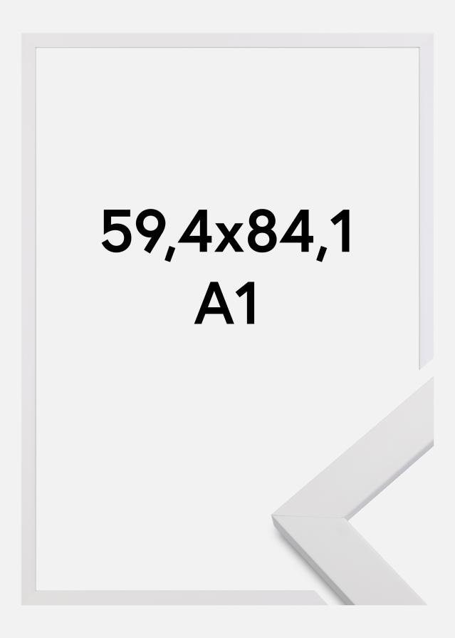 Galleri 1 Fotolijst White Wood Acrylglas 59,4x84,1 cm (A1)