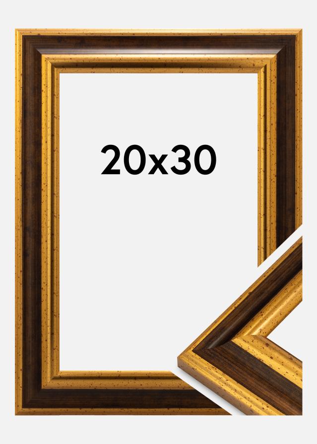 Jämtlands Ramfabrik Fotolijst Aberystwyth Acrylglas Goud 20x30 cm