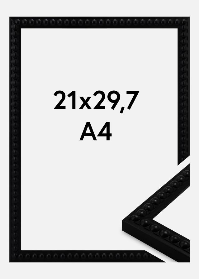 Jämtlands Ramfabrik Fotolijst Perla Acrylglas Black 21x29.7 cm (A4)