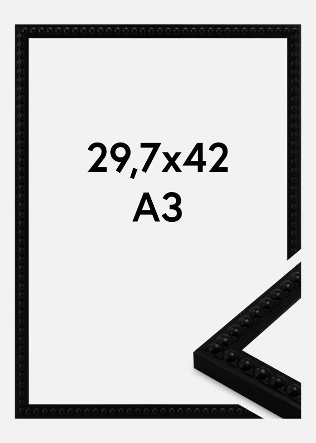 Jämtlands Ramfabrik Fotolijst Perla Acrylglas Zwart 29,7x42 cm (A3)