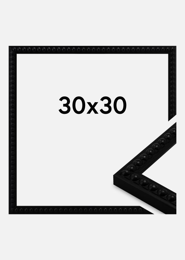 Jämtlands Ramfabrik Fotolijst Perla Acrylglas Black 30x30 cm