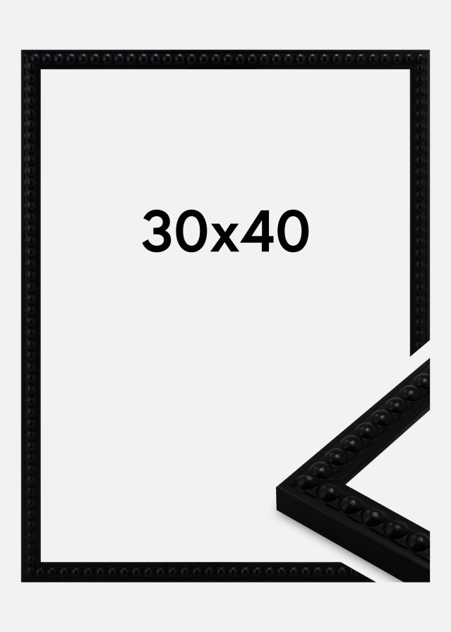 Jämtlands Ramfabrik Fotolijst Perla Acrylglas Black 30x40 cm