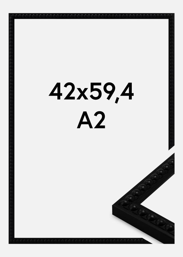 Jämtlands Ramfabrik Fotolijst Perla Acrylglas Black 42x59.4 cm (A2)