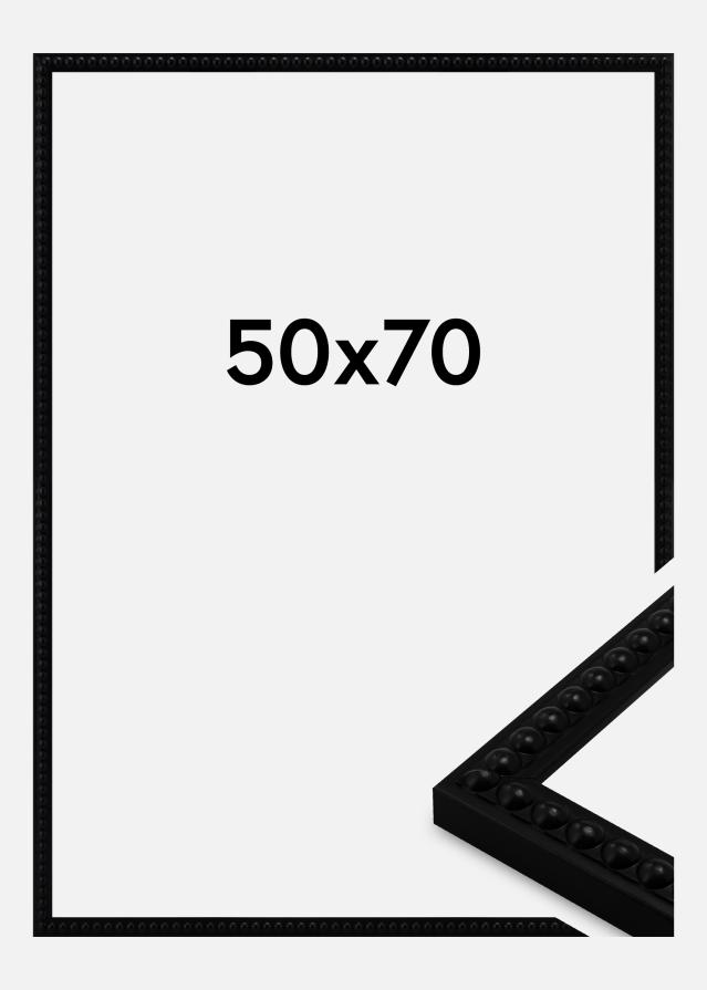 Jämtlands Ramfabrik Fotolijst Perla Acrylglas Black 50x70 cm