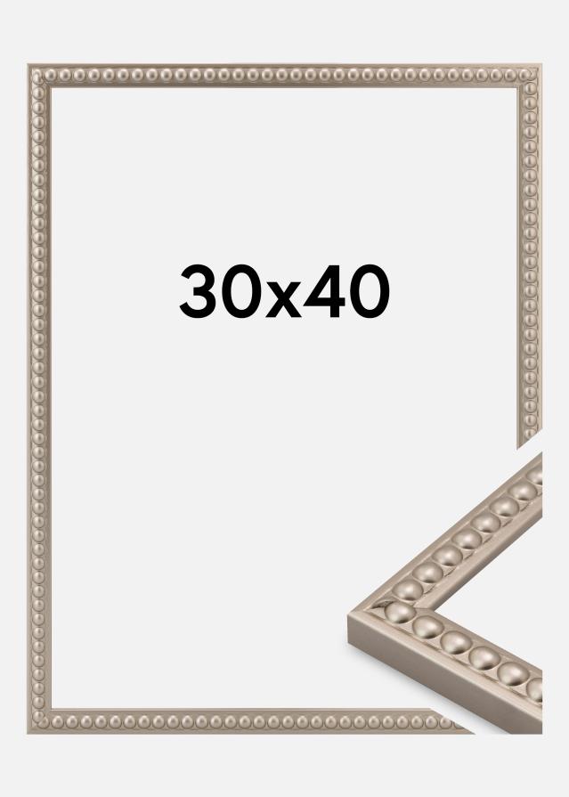 Jämtlands Ramfabrik Fotolijst Perla Acrylglas Champagne 30x40 cm