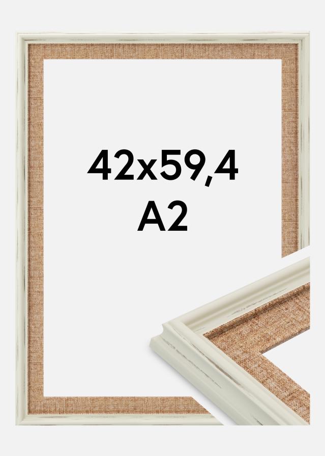 Jämtlands Ramfabrik Fotolijst Toro Acrylglas White / Sand 42x59.4 cm (A2)