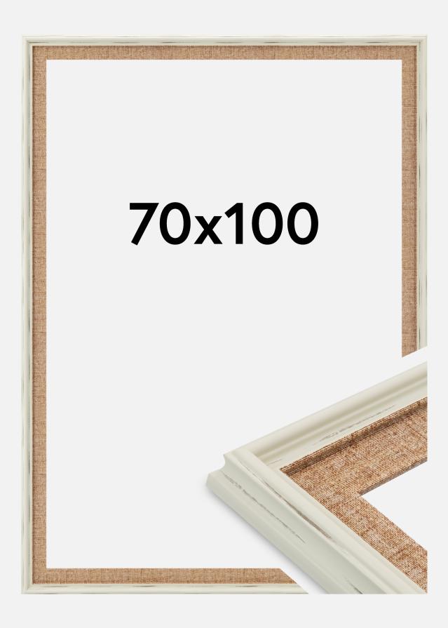 Jämtlands Ramfabrik Fotolijst Toro Acrylglas White / Sand 70x100 cm