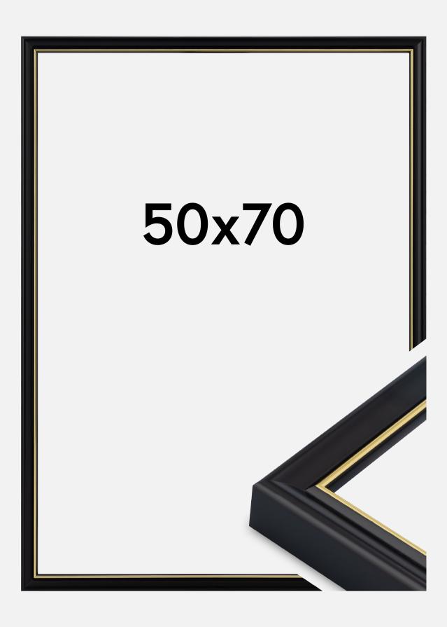 Jämtlands Ramfabrik Fotolijst Canterbury Acrylglas Zwart 50x70 cm