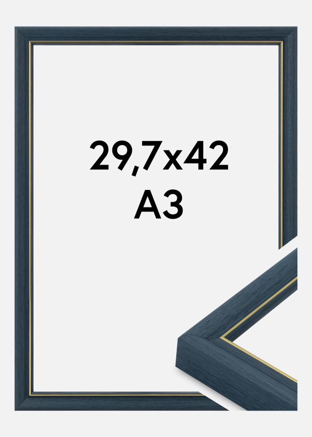 Jämtlands Ramfabrik Fotolijst Canterbury Acrylglas Blauw 29,7x42 cm (A3)