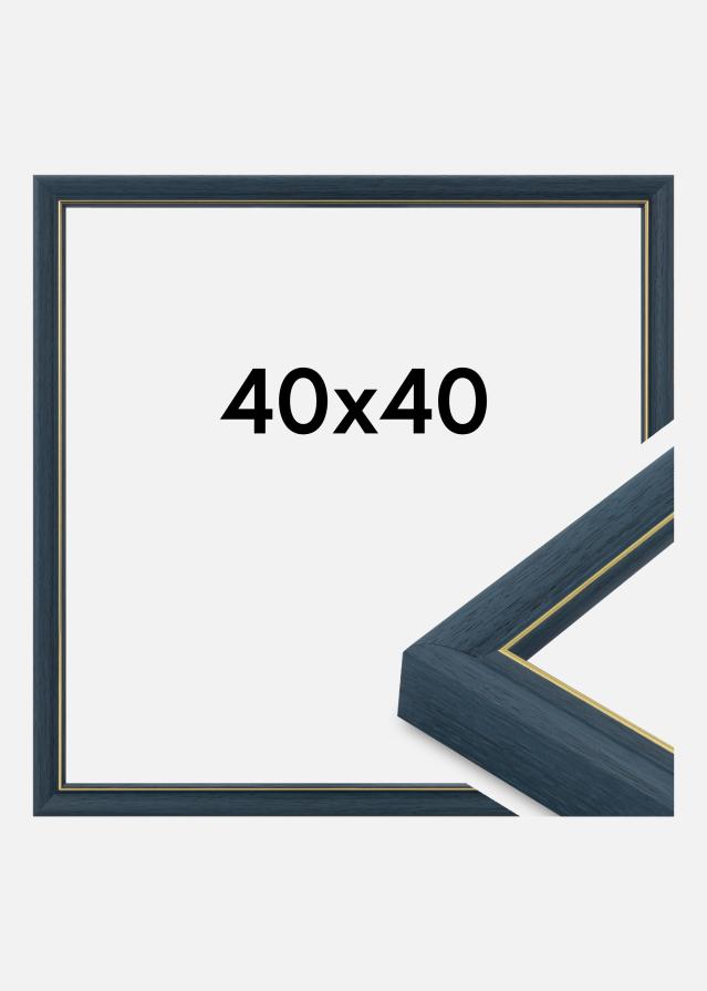 Jämtlands Ramfabrik Fotolijst Canterbury Acrylglas Blauw 40x40 cm
