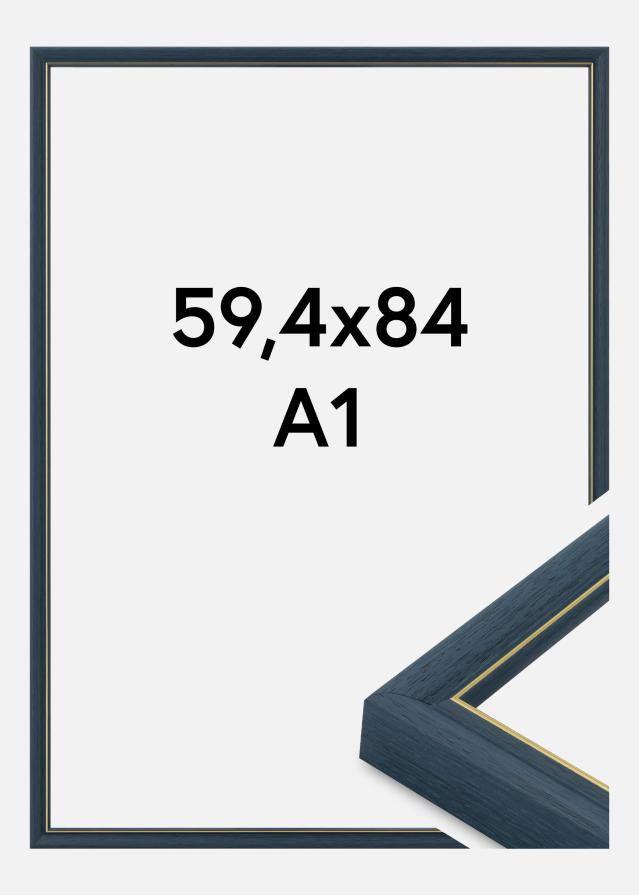 Jämtlands Ramfabrik Fotolijst Canterbury Acrylglas Blauw 59,4x84 cm (A1)