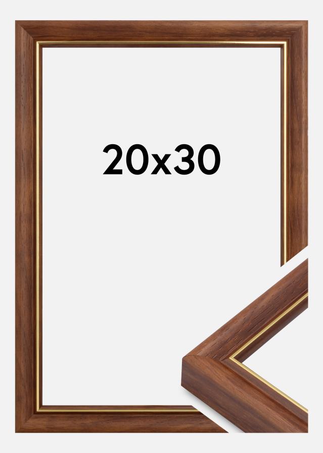 Jämtlands Ramfabrik Fotolijst Canterbury Acrylglas Bruin 20x30 cm