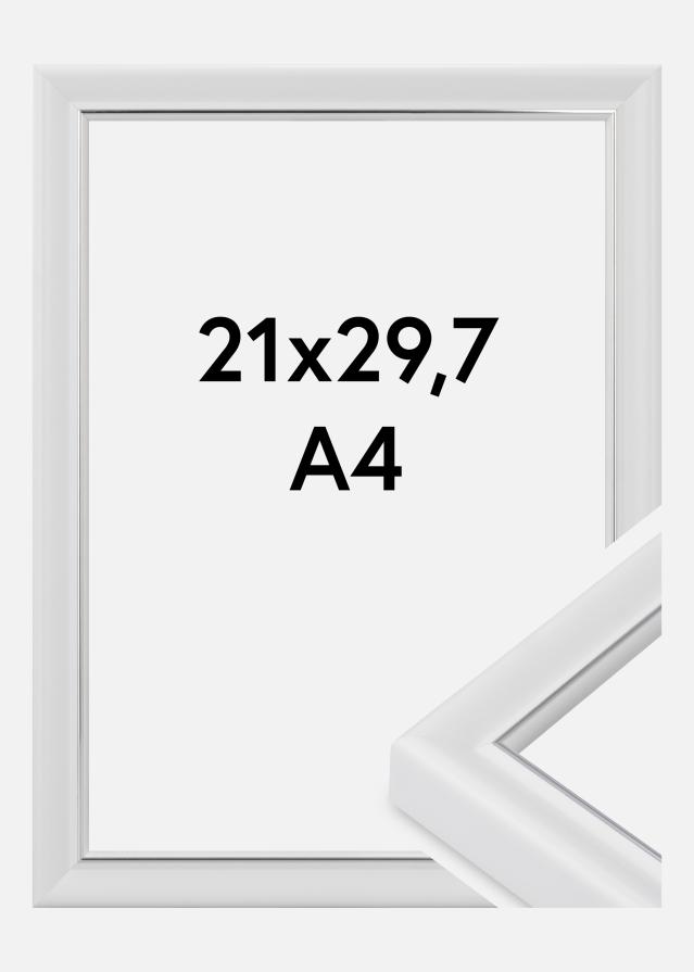 Jämtlands Ramfabrik Fotolijst Canterbury Acrylglas Wit 21x29,7 cm (A4)