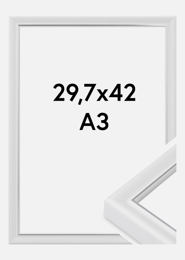 Jämtlands Ramfabrik Fotolijst Canterbury Acrylglas Wit 29,7x42 cm (A3)