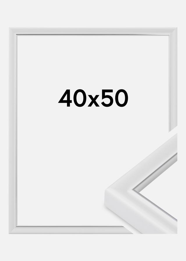 Jämtlands Ramfabrik Fotolijst Canterbury Acrylglas Wit 40x50 cm
